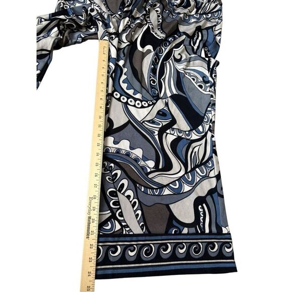 NEW Chico’s Travelers Classic Crop Jumpsuit size 4 US 20 22 White Blue - Picture 7 of 11